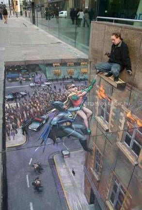 Street art - Betmen