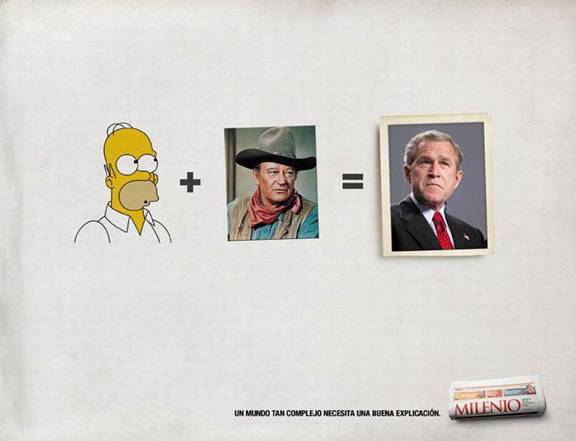 Reklama za magazin "Milenio"