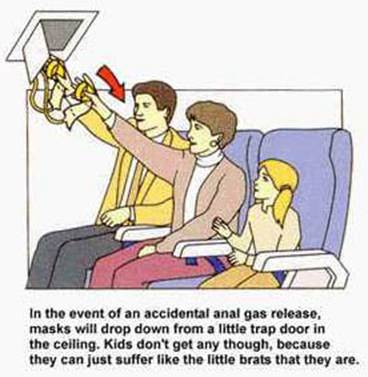 Upozorenja u avionu