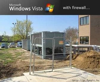 Windows Vista with firewall