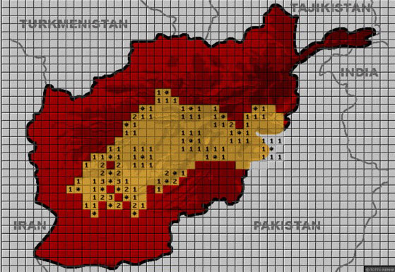 Avganistan minesweeper