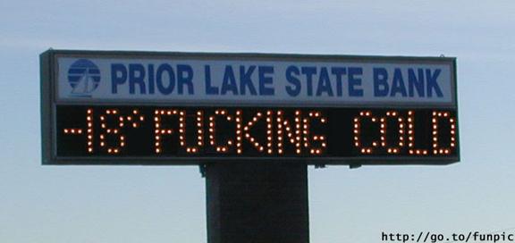 -18° - je*eno hladno! Temperatura