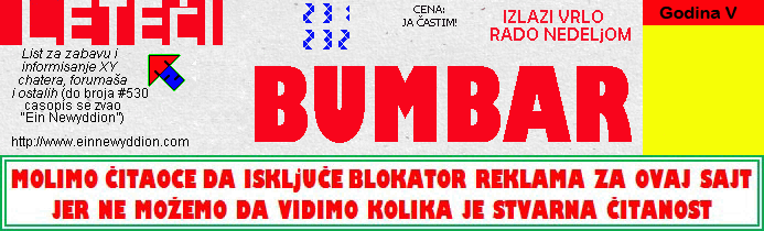Dvobroj 231-232 Logo Leteći bumbar 231-232