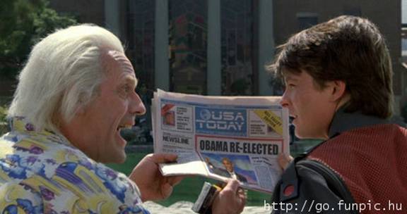 Povratak u budućnost - Obama reizabran Povratak u budućnost - Obama reizabran