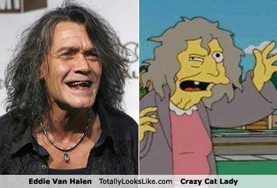 Edi van Halen & Luda baba iz "Simpsonovih"