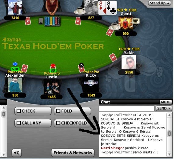 Prepirka tokom partije pokera Prepirka tokom partije pokera