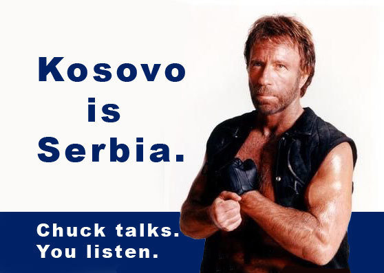 Chuck Norris: Kosovo is Serbia
