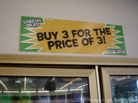 Kupi 3 po ceni 3 Kupi 3 po ceni 3