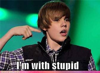 D�astin Biber: Ja sam sa glupanderom D�astin Biber