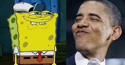 Sunđer Bob & Barak Obama