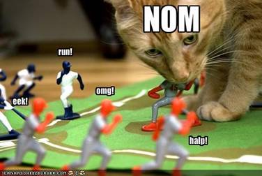 Maca protiv bezbol igrača