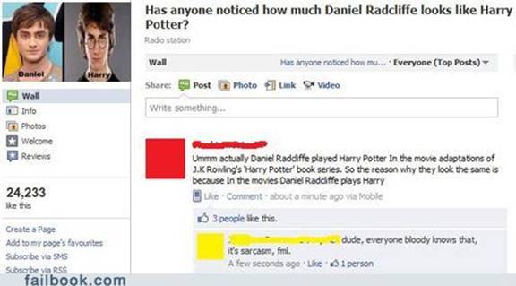 Danijel Retklif i Hari Poter