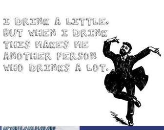 Ja malo popijem, ali kad popijem onda postajem druga osoba koja pije mnogo Pijandura