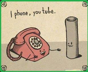 I phone you tube