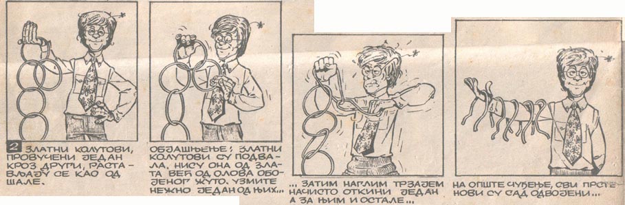 Iz "Politikinog zabavnika" 983/1970 Mađioničarski trikovi