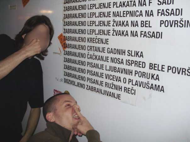 Redakcija se zahvaljuje čitatelju na slici Zabrane