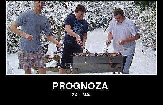 Prognoza za 1. Maj