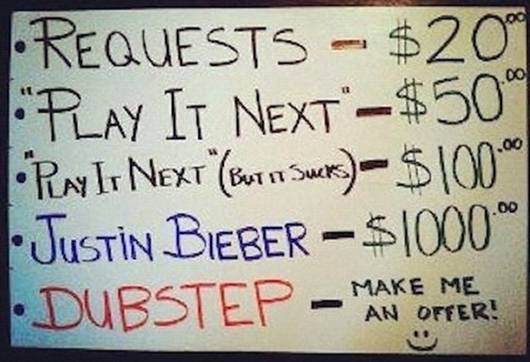 DJ-ev cenovnik