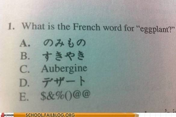 Test iz francuskog
