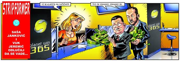 Iz dnevnih novina "Informer" Stripformer; iz dnevnih novina "Informer"