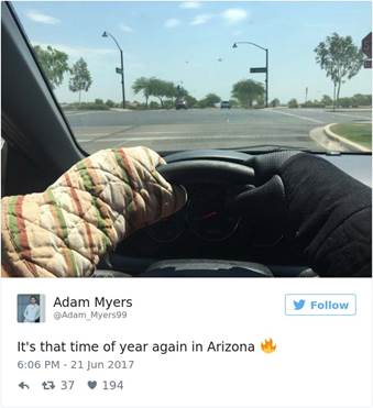 Vreme u Arizoni