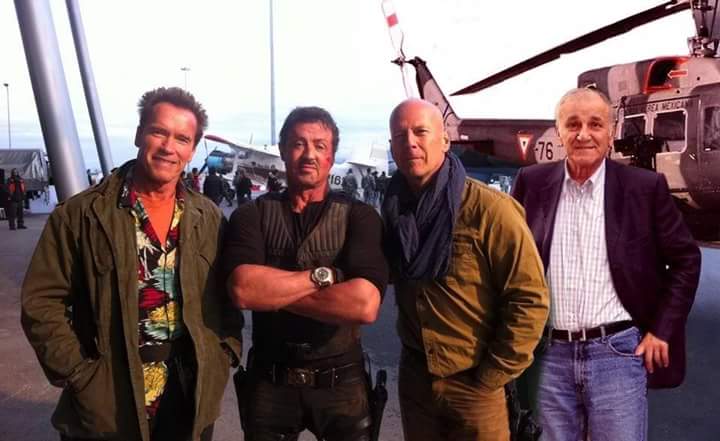 Bata Živojinović sa fanovima Bata Živojinović sa fanovima