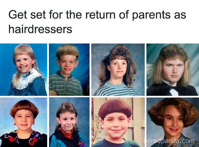 Spremite se za povratak roditelja u ulozi frizera! Roditelji frizeri