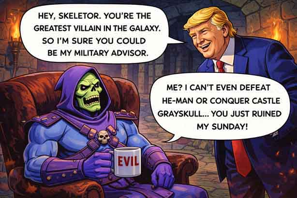 Skeletor i Traamp